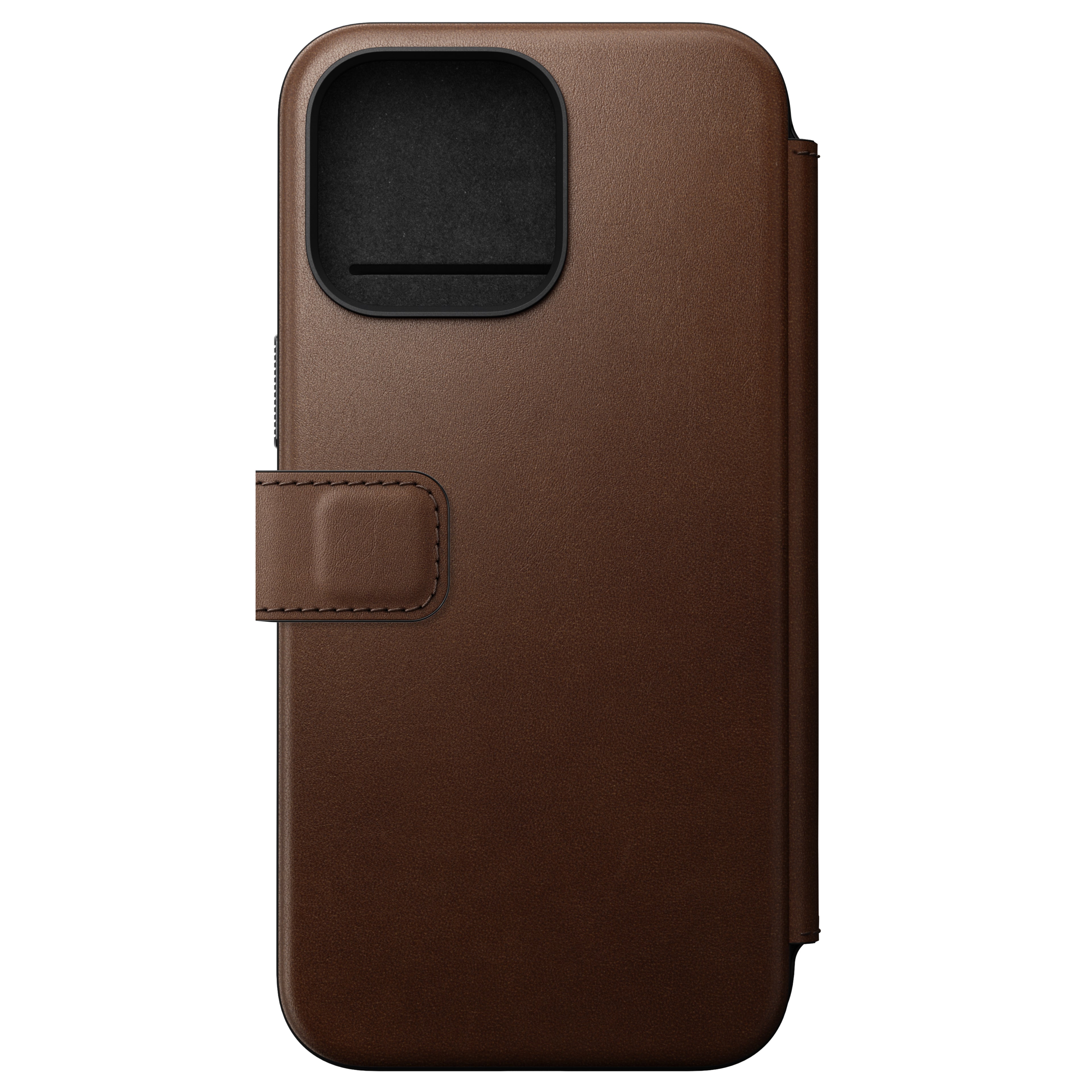 Modern Leather Folio for iPhone 15 Series