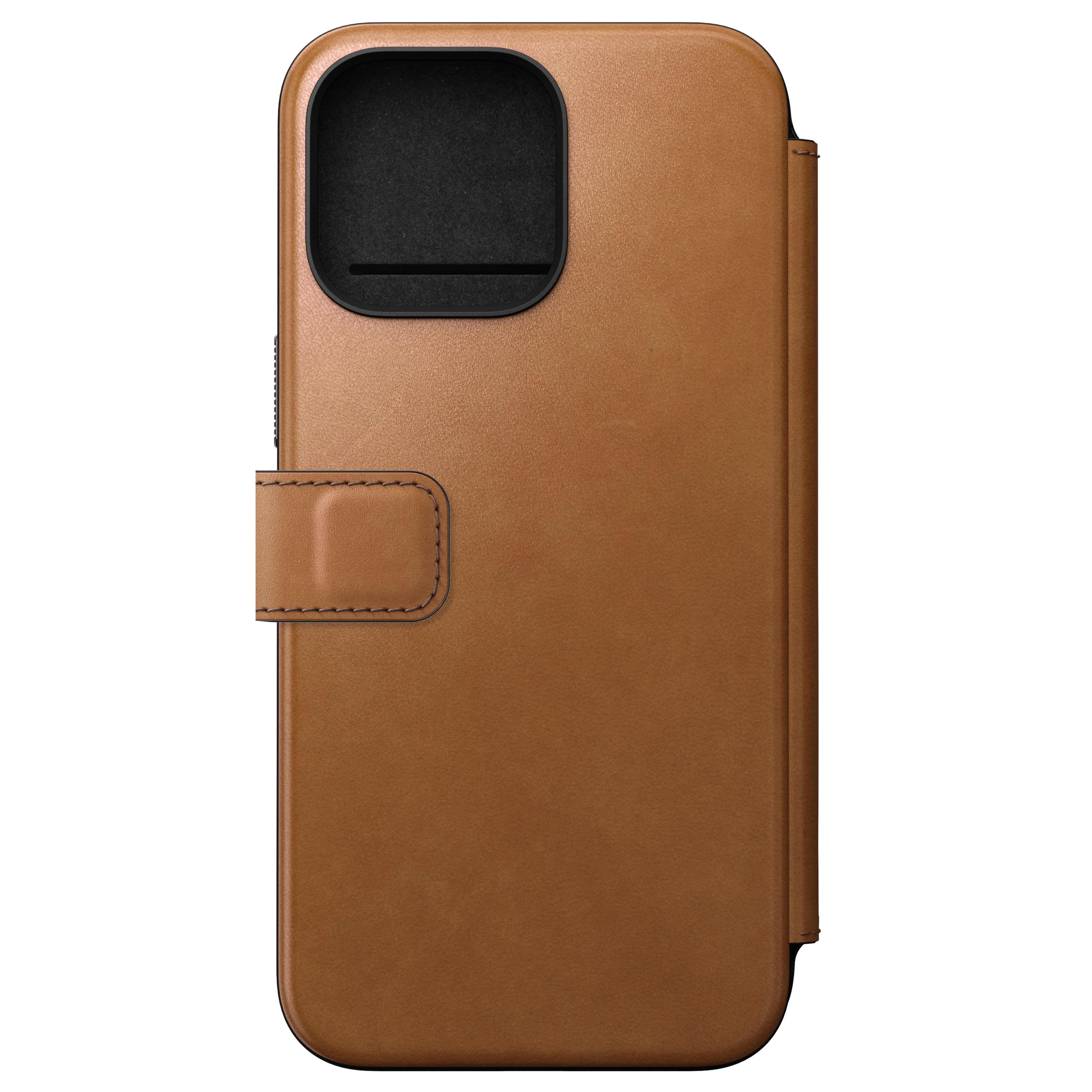 Modern Leather Folio for iPhone 15 Series