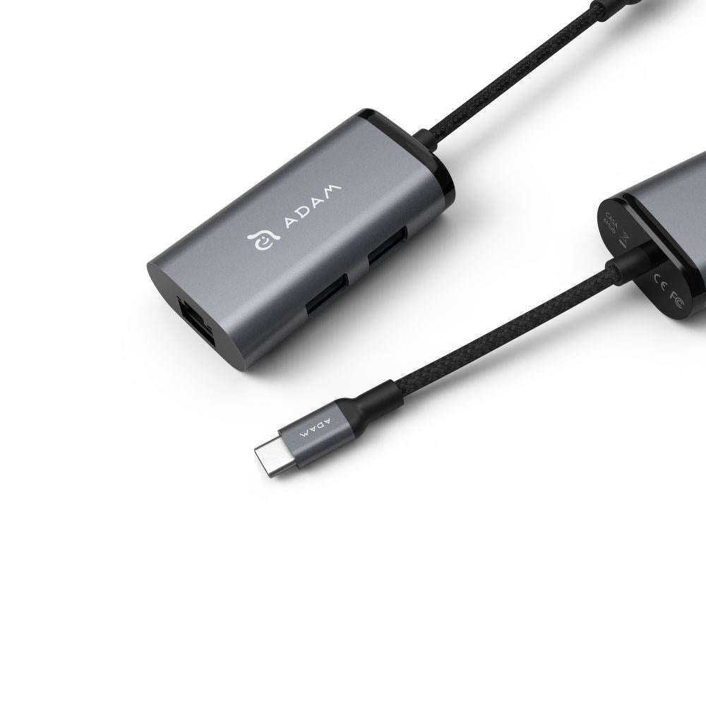 CASA Hub eC301 - USB-C to LAN - Grey