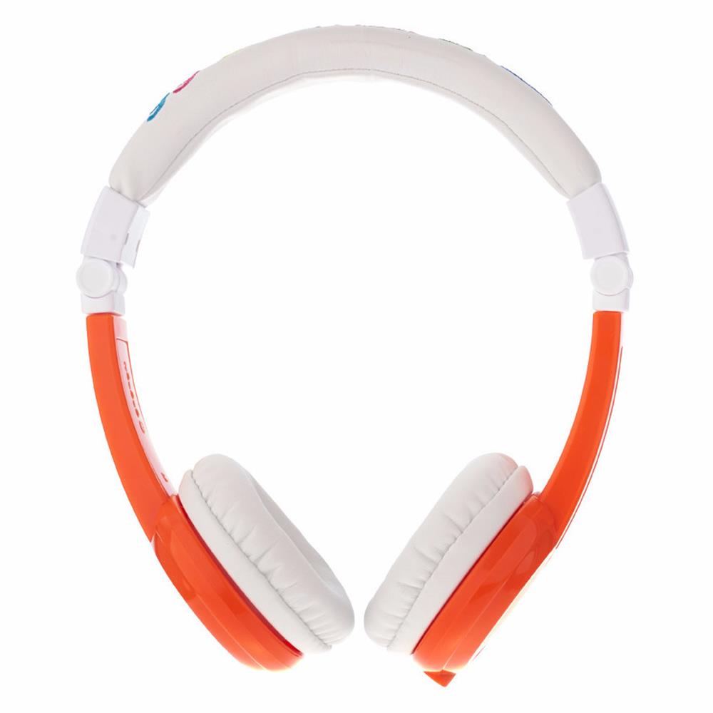 BuddyPhones Explore Foldable with Mic Orange
