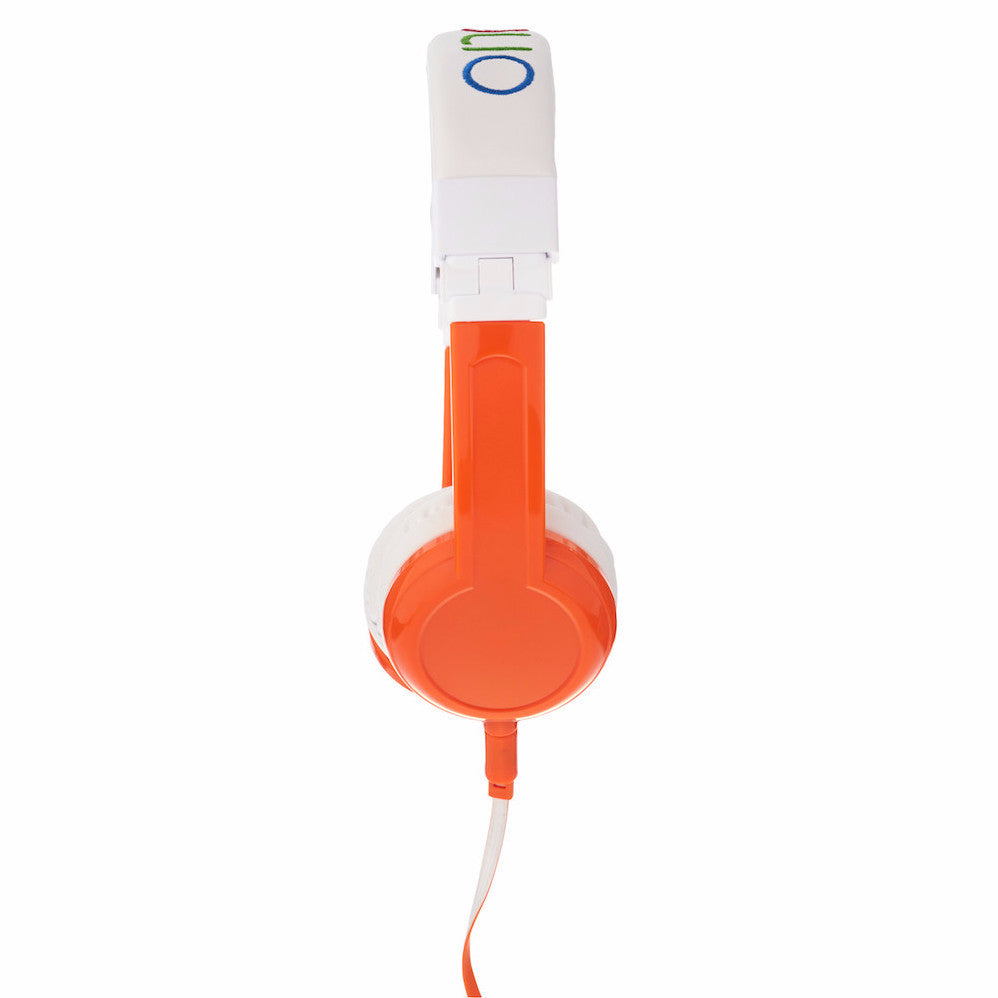 BuddyPhones Explore Foldable with Mic Orange