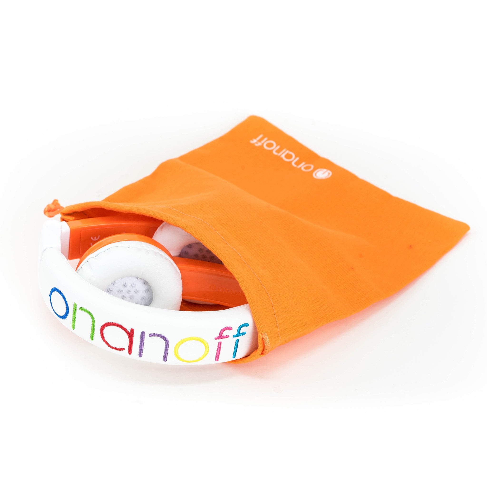 BuddyPhones Explore Foldable with Mic Orange