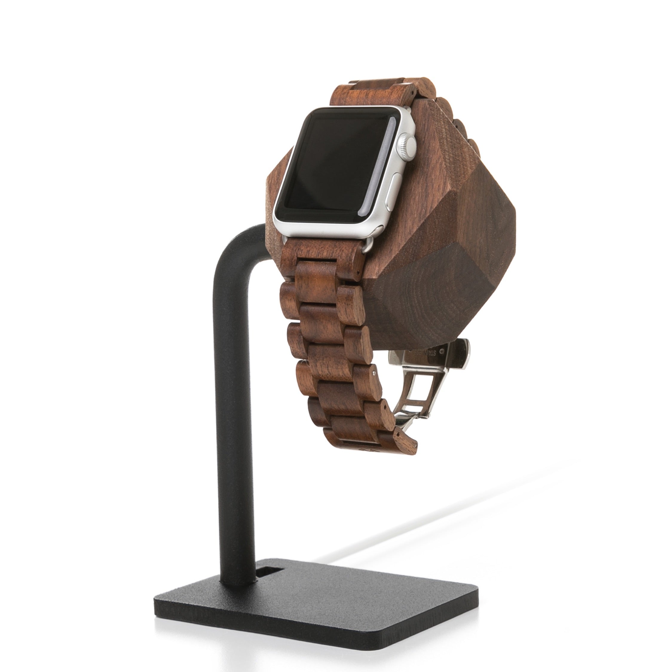 EcoDock Watch - Walnut