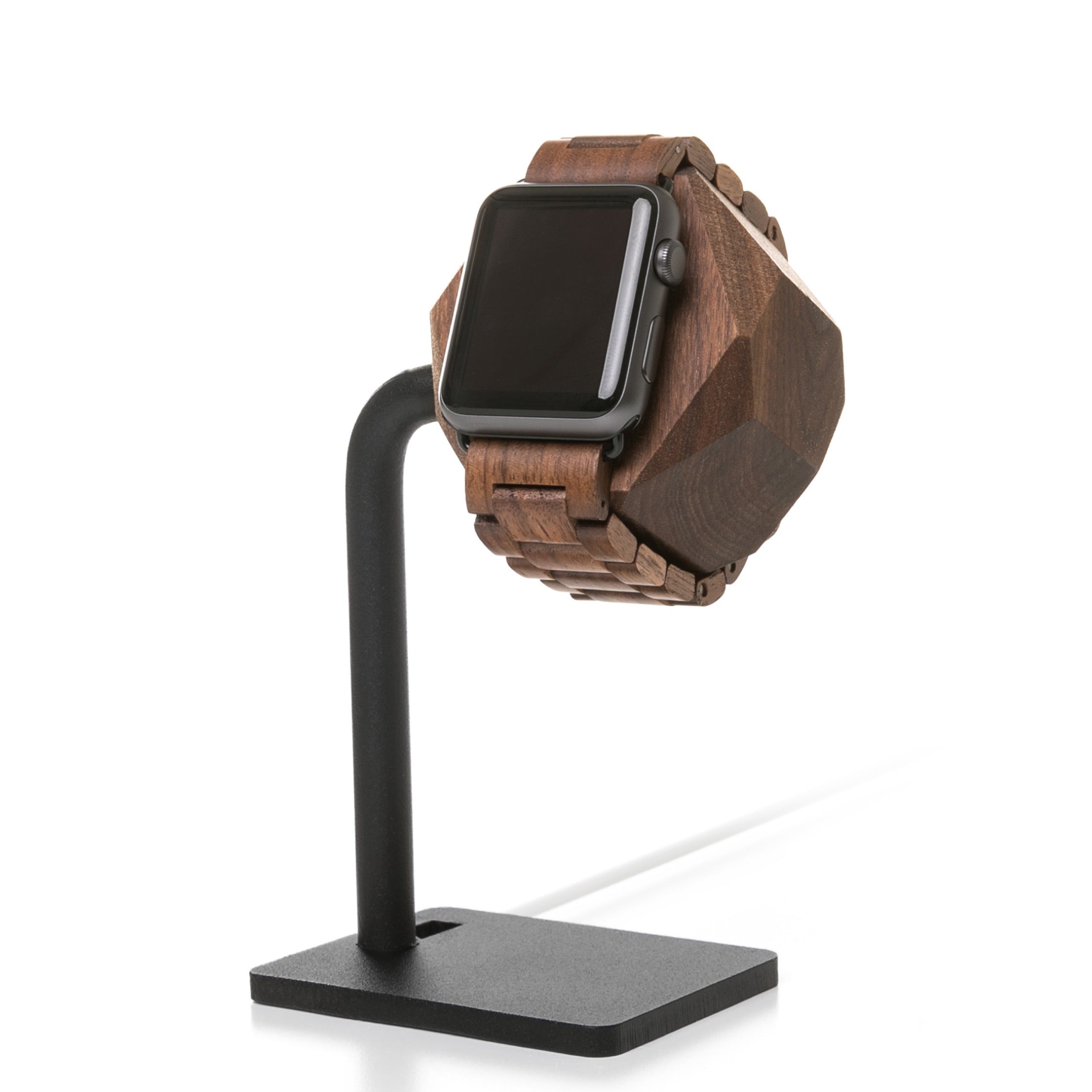 EcoDock Watch - Walnut