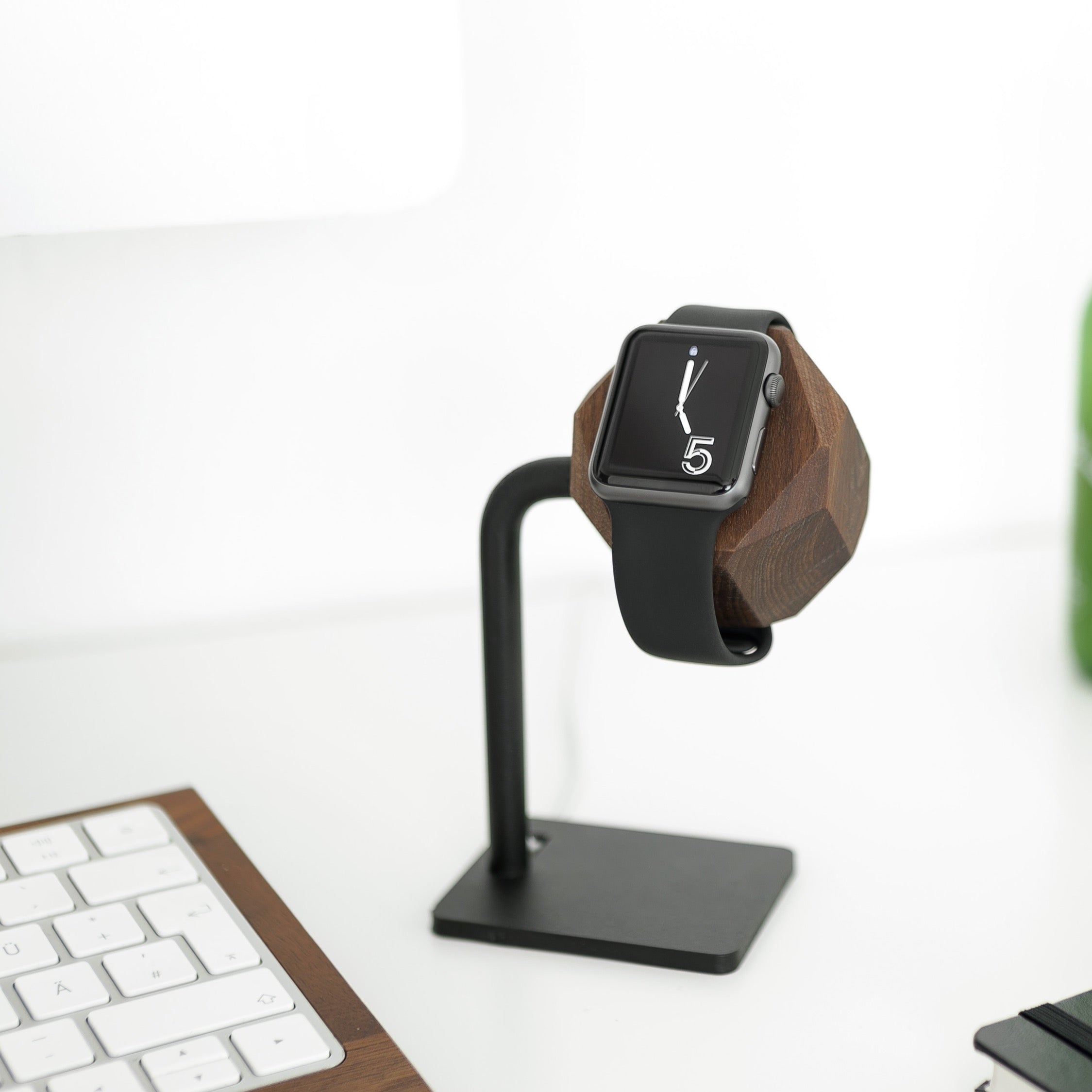 EcoDock Watch - Walnut