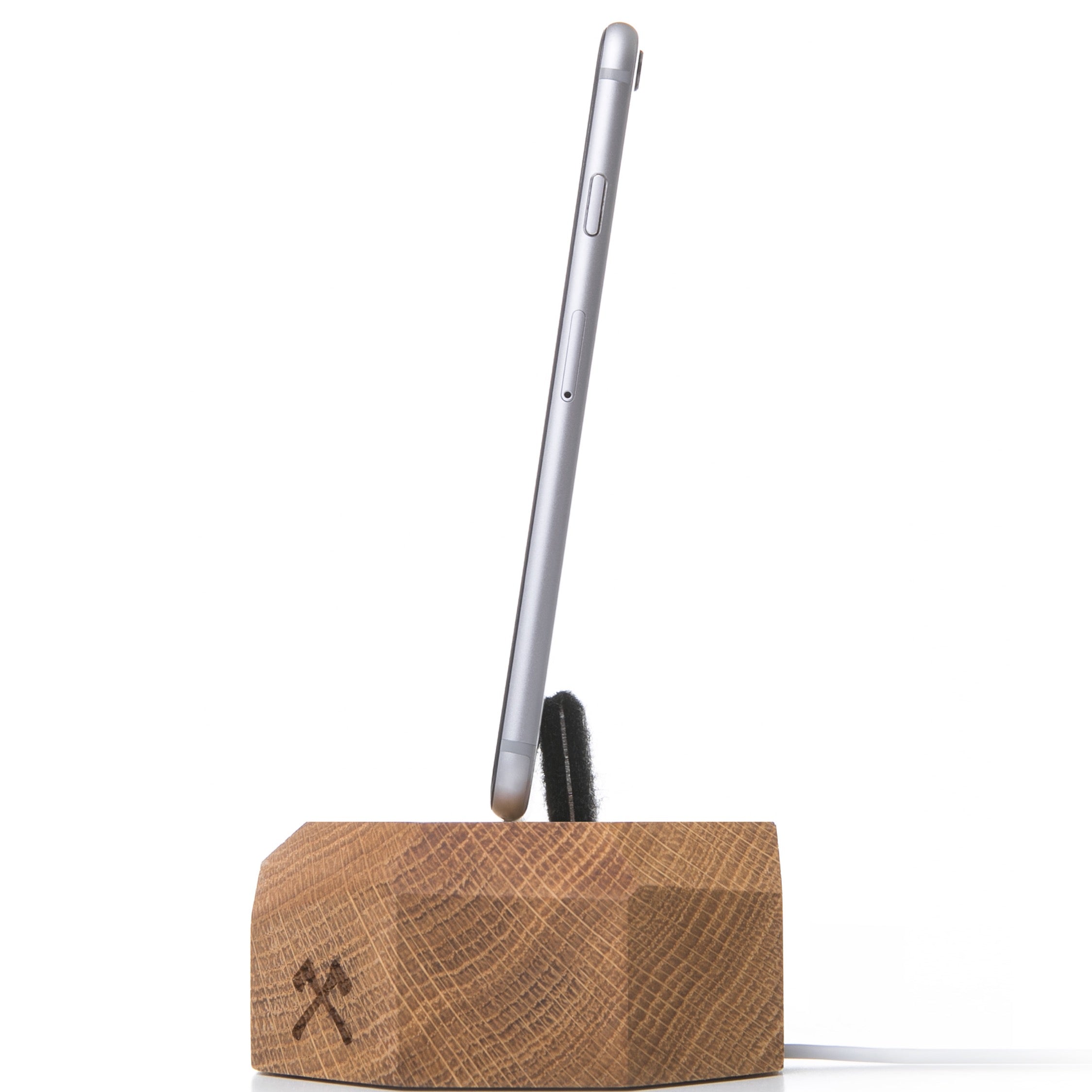 EcoDock - iPhone Dock - Oak