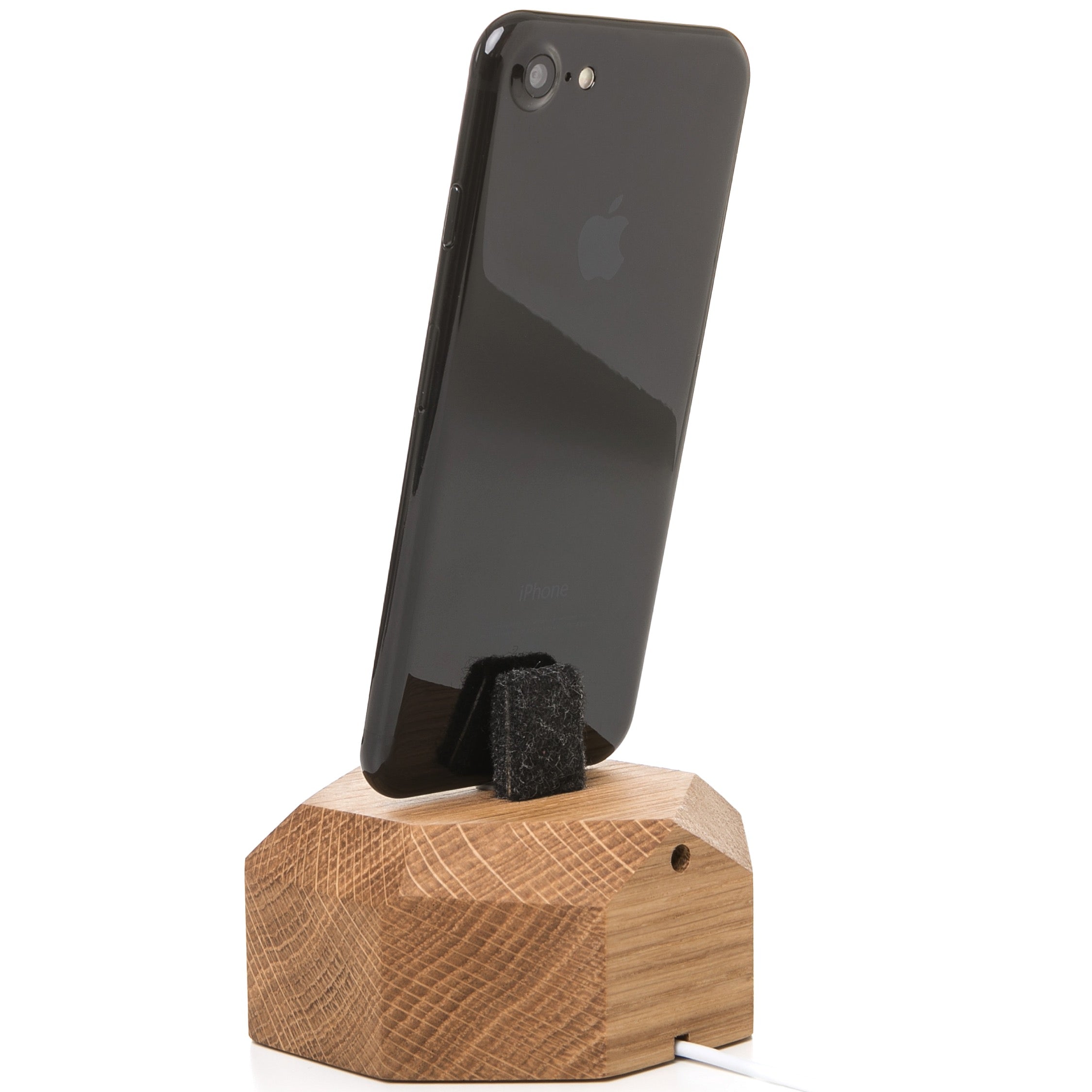 EcoDock - iPhone Dock - Oak