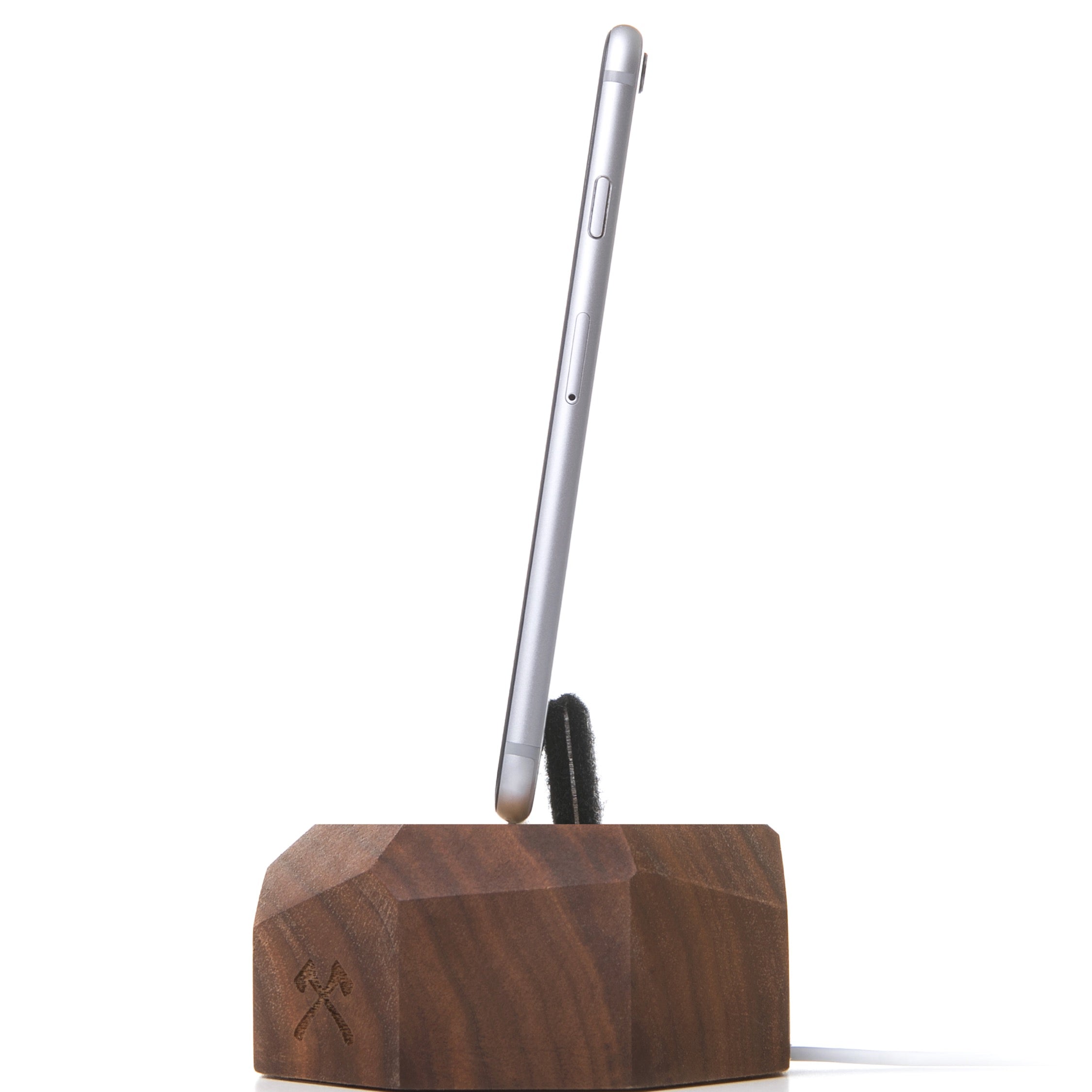 EcoDock - iPhone Dock - Walnut