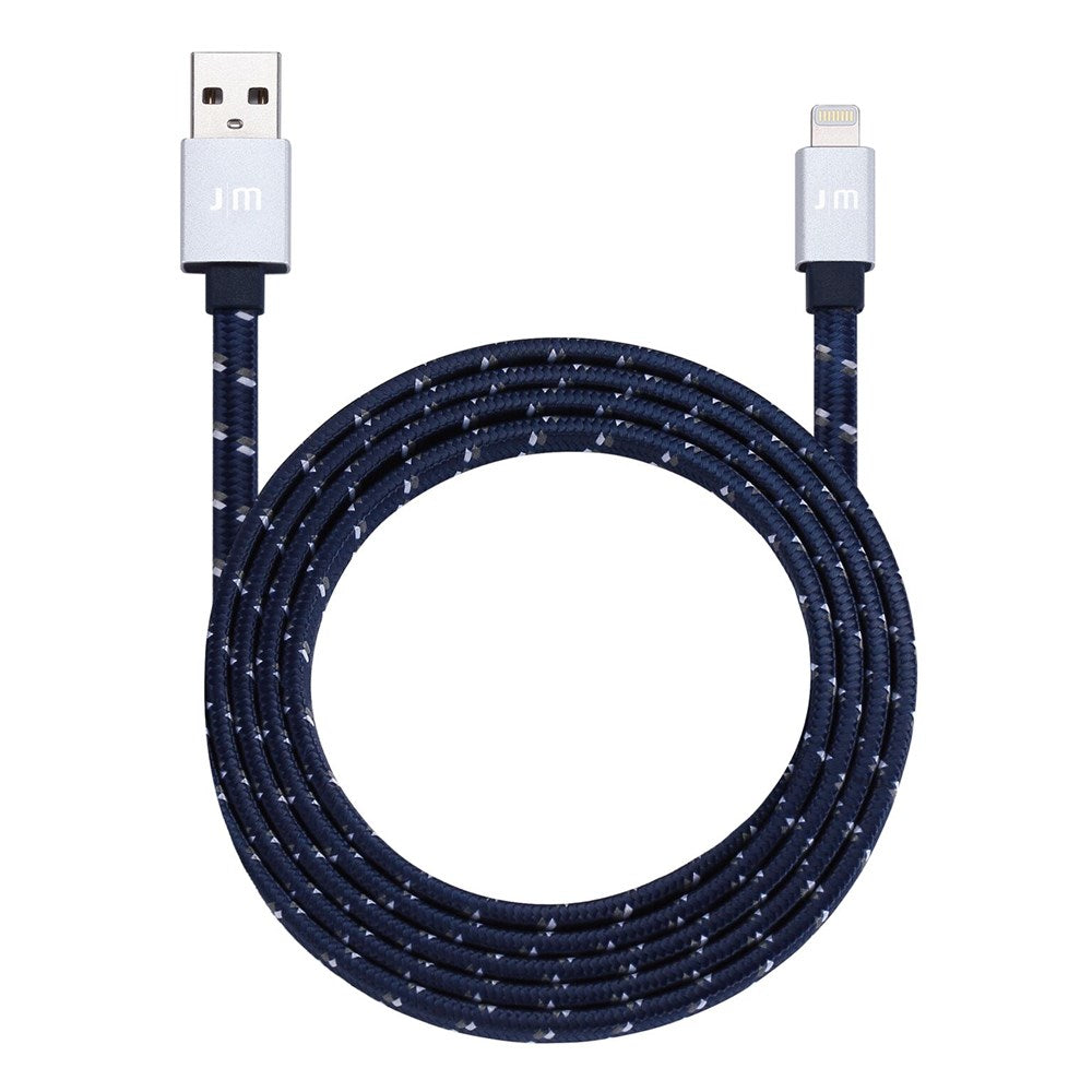 AluCable Flat - Silver/Blue - 1.2m
