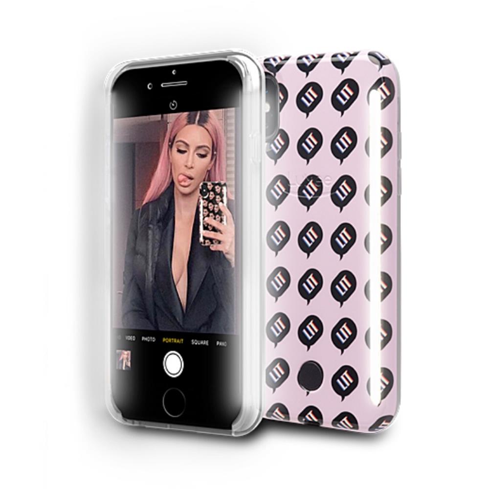 DUO iPhone X/XS Kimoji LIT Pink