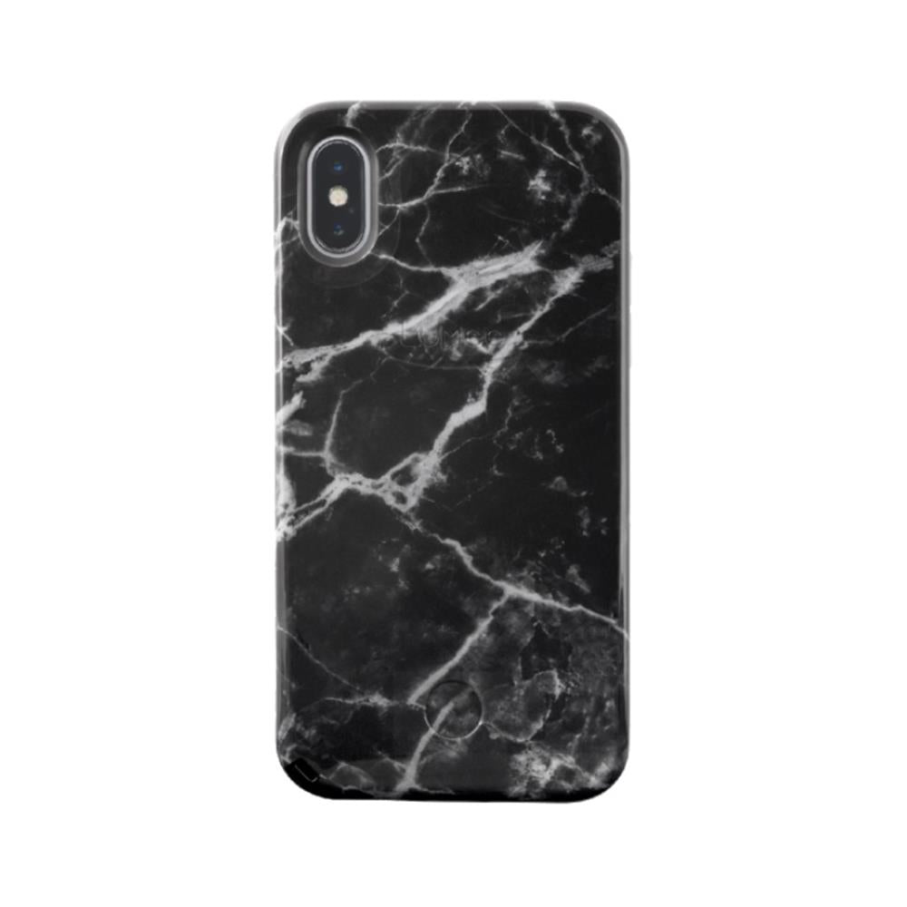 Selfie for iPhone X/XS - Black Marble