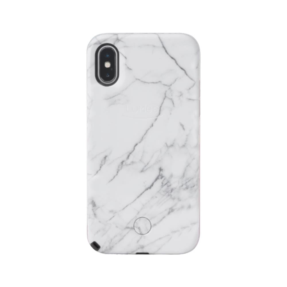 Selfie for iPhone X/XS - White Marble