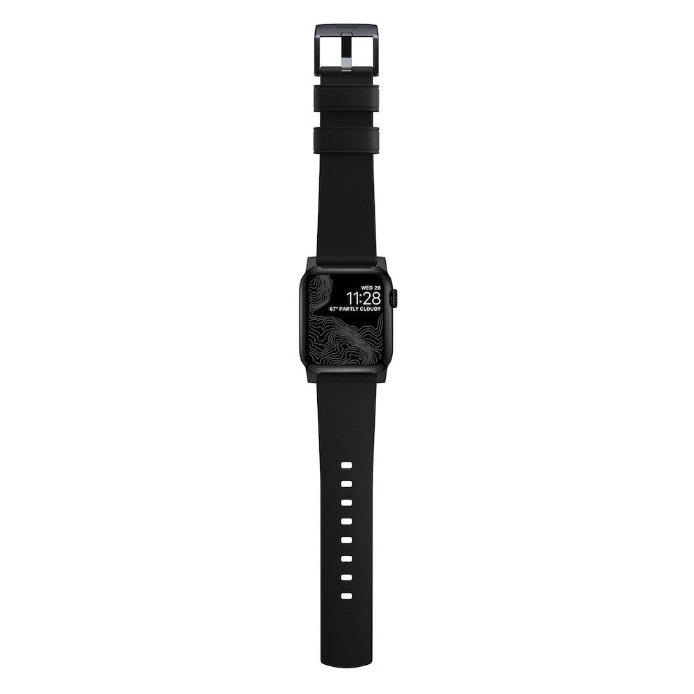 Active Strap Pro - Apple Watch 44/45/49mm - Black - Black Hardware