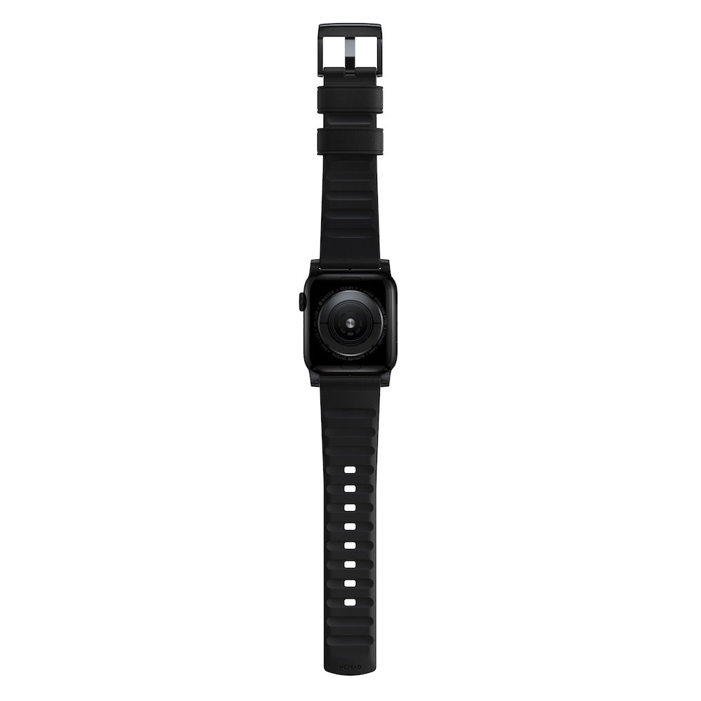 Active Strap Pro - Apple Watch 44/45/49mm - Black - Black Hardware