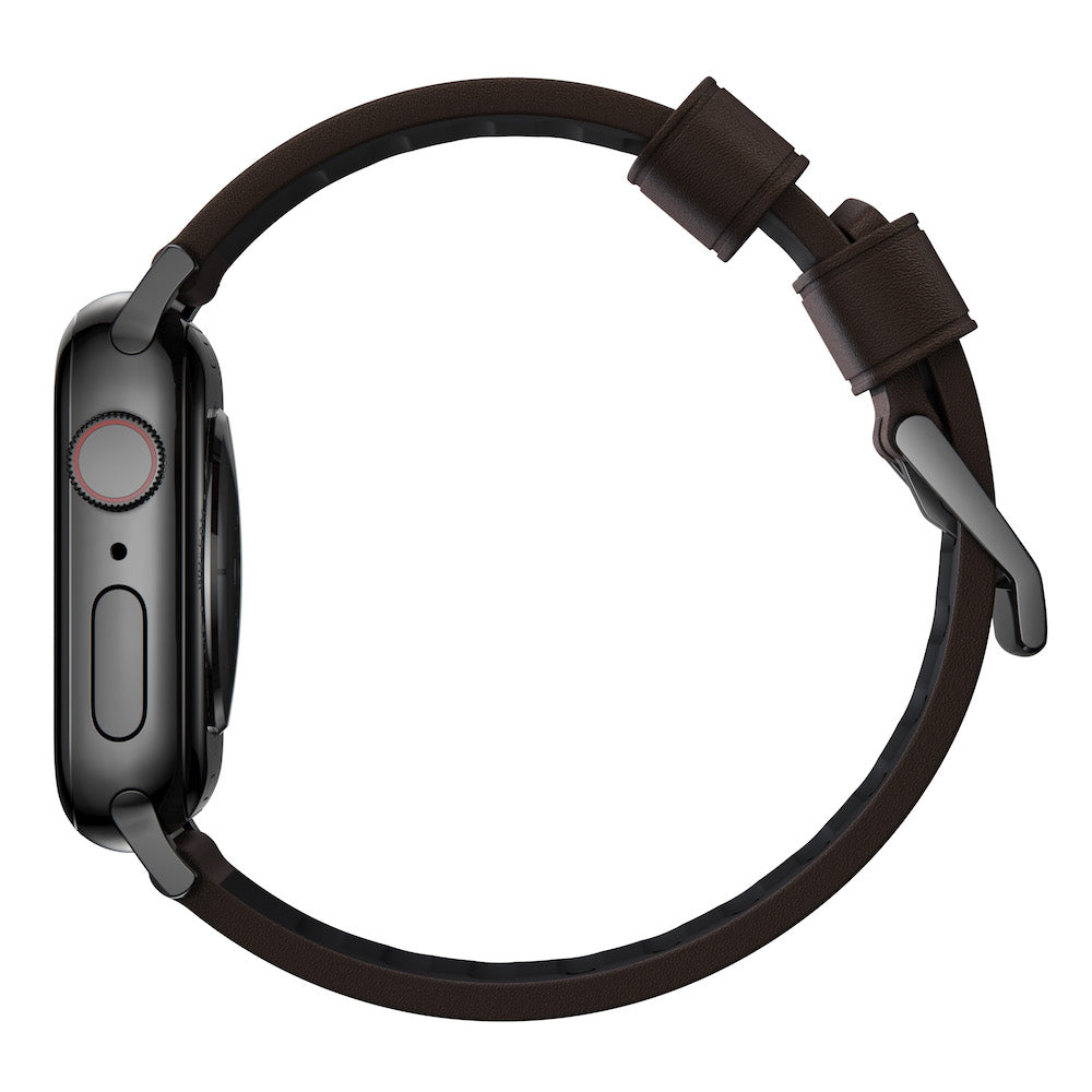 Active Strap Pro - Apple Watch 44/45/49mm - Brown - Black Hardware