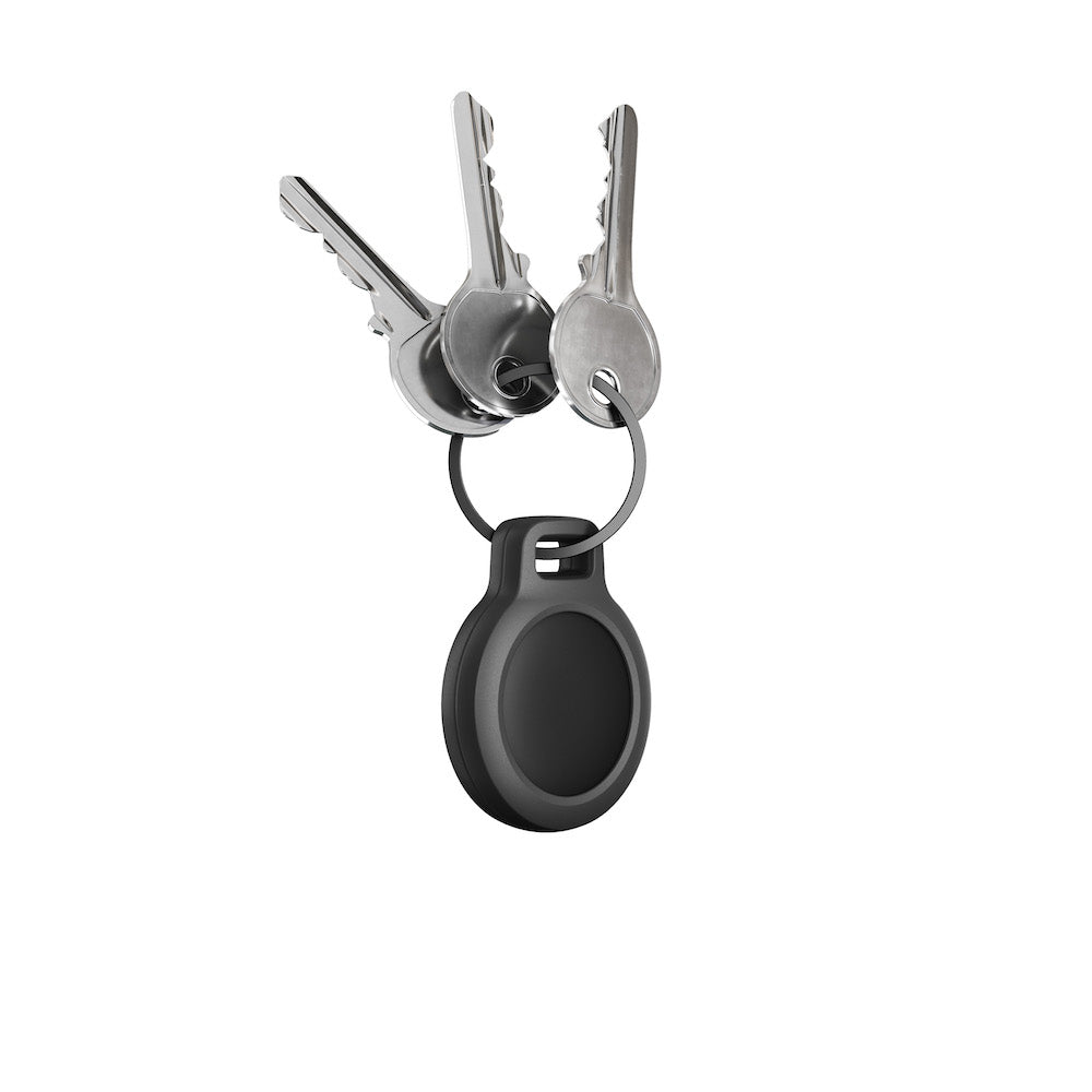 AirTag Rugged Keychain - Black