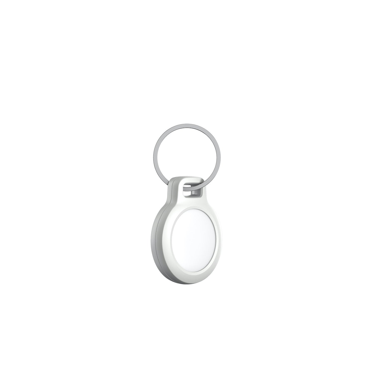AirTag Rugged Keychain - White