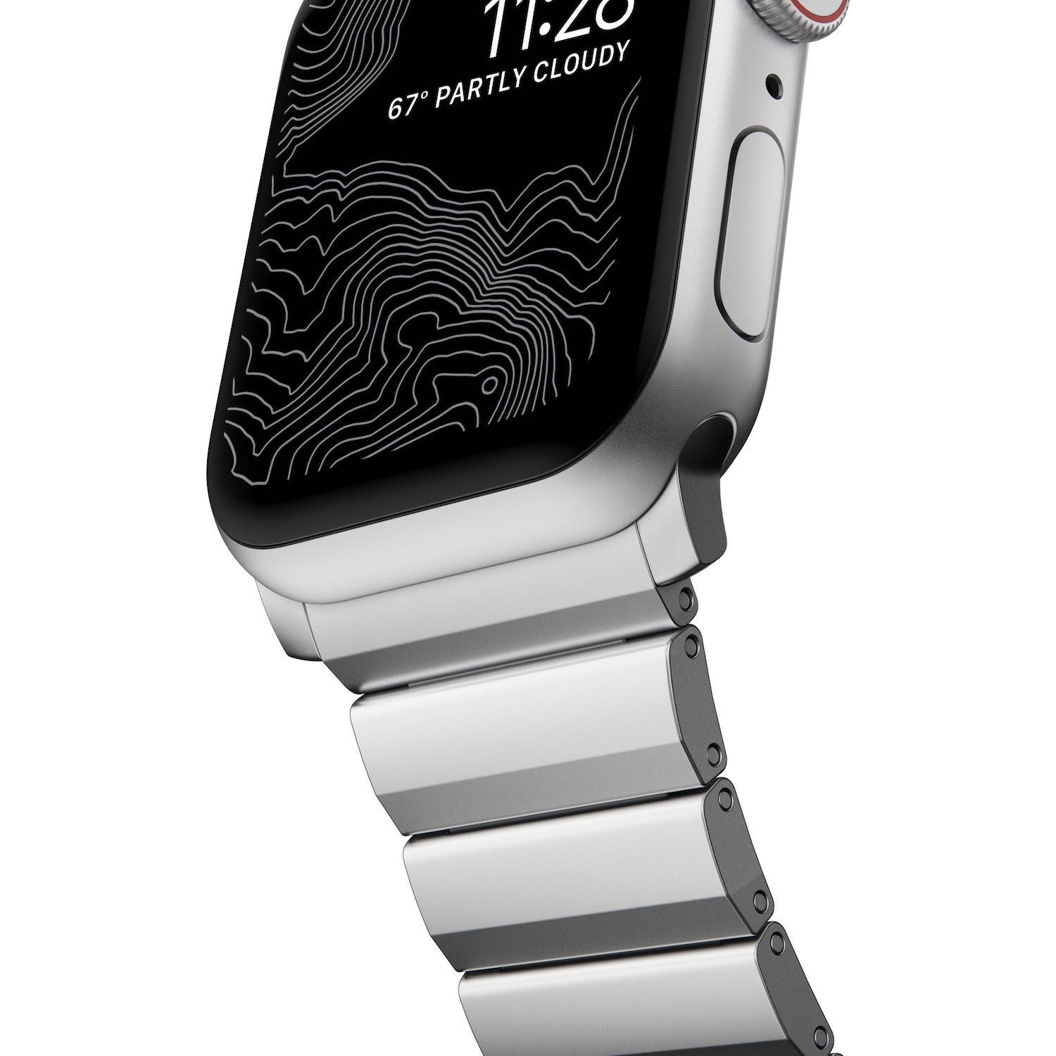 Aluminium Band for Apple Watch 45/49 mm - Silver