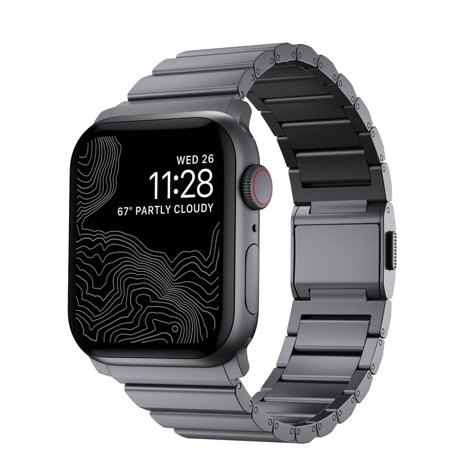 Aluminium Band for Apple Watch 45/49 mm - Space Grey