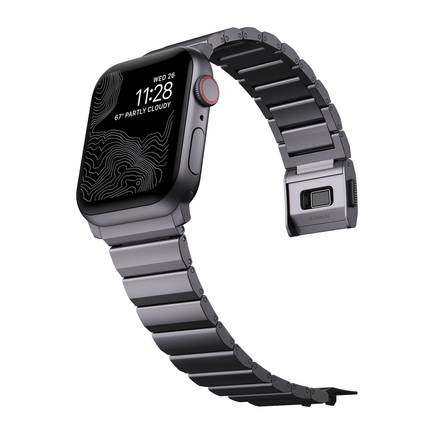 Aluminium Band for Apple Watch 45/49 mm - Space Grey
