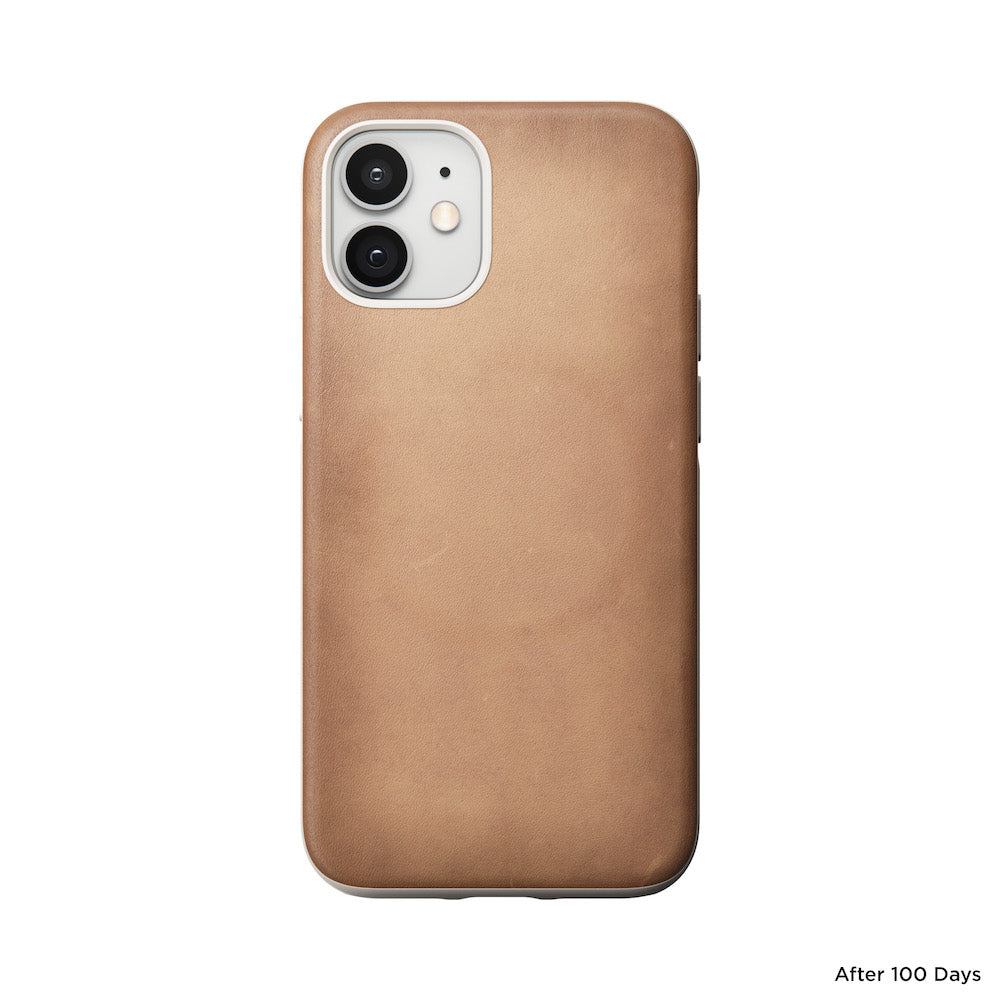 MagSafe Leather Case - iPhone 12 Mini - Natural