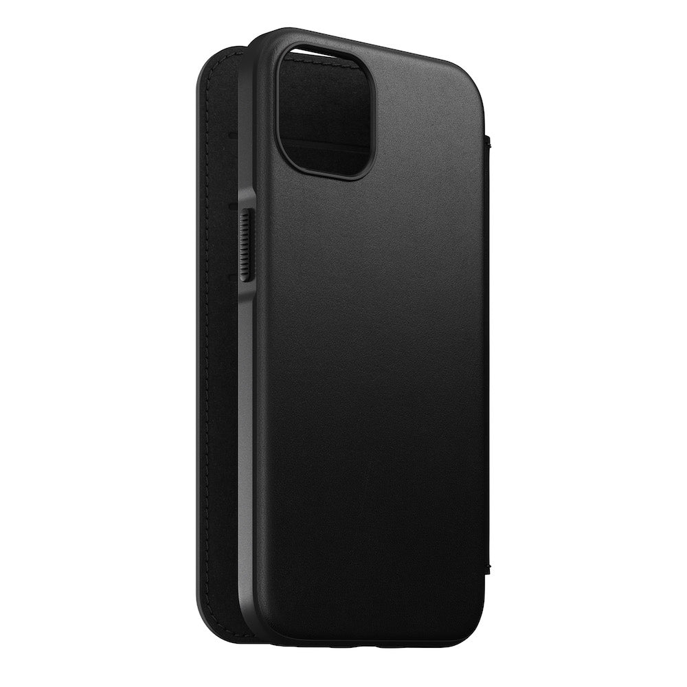Modern Leather Folio - iPhone 13 - Black