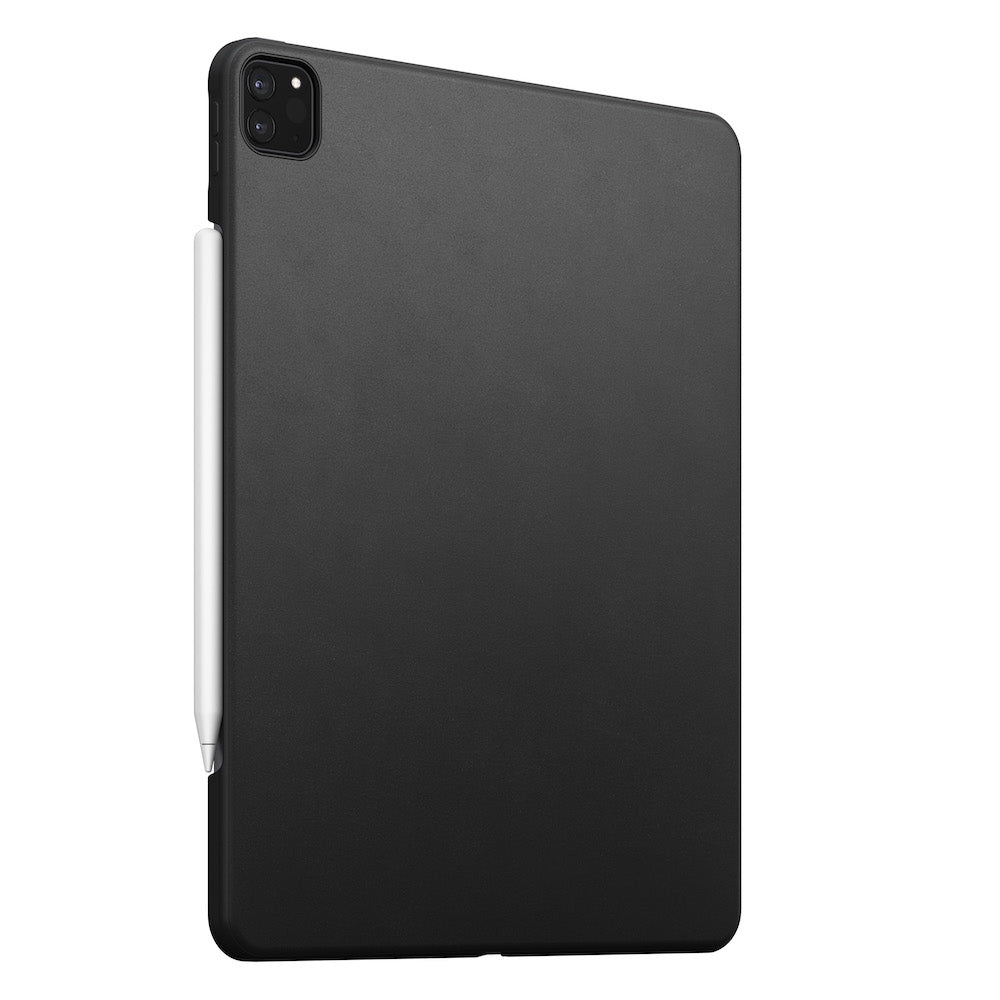 Rugged Case - iPad Pro 12.9 (4th Gen) - Leather - Black