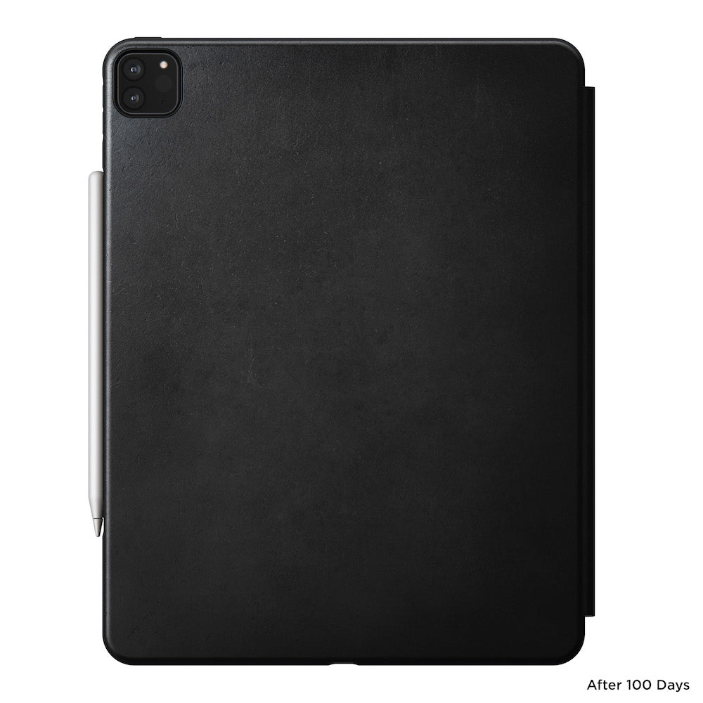 Rugged Folio - iPad Pro 12.9 (4th Gen) - Leather - Black