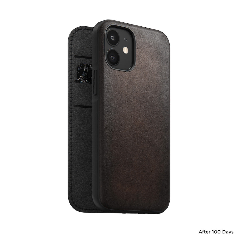 Folio - Rugged - iPhone 12 Mini - Brown