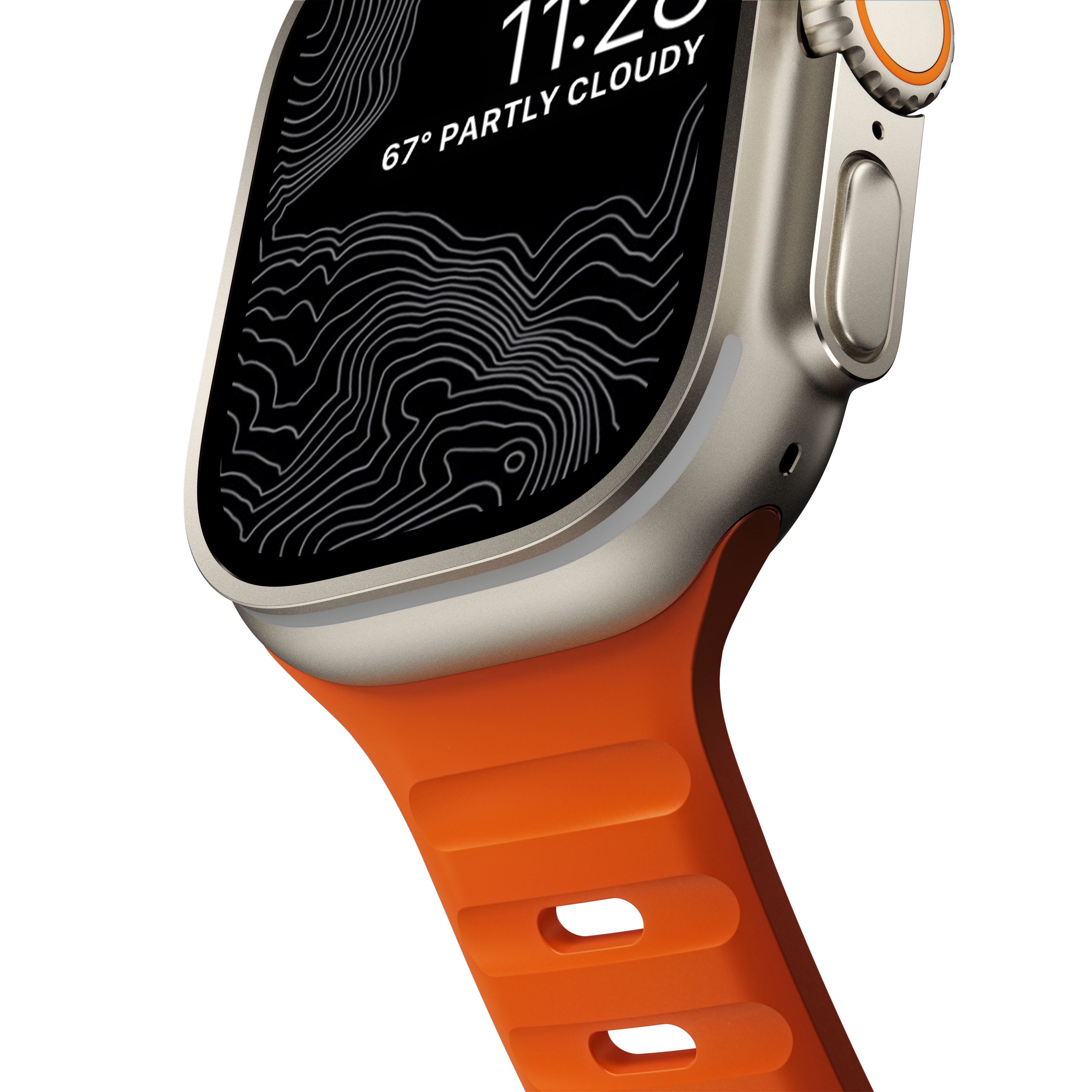 Sport Band for Apple Watch 45/46/49mm - Orange