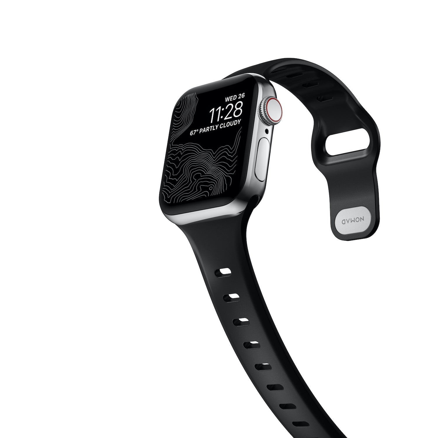 Sport Slim Band for Apple Watch 38/40/41/42mm - Black