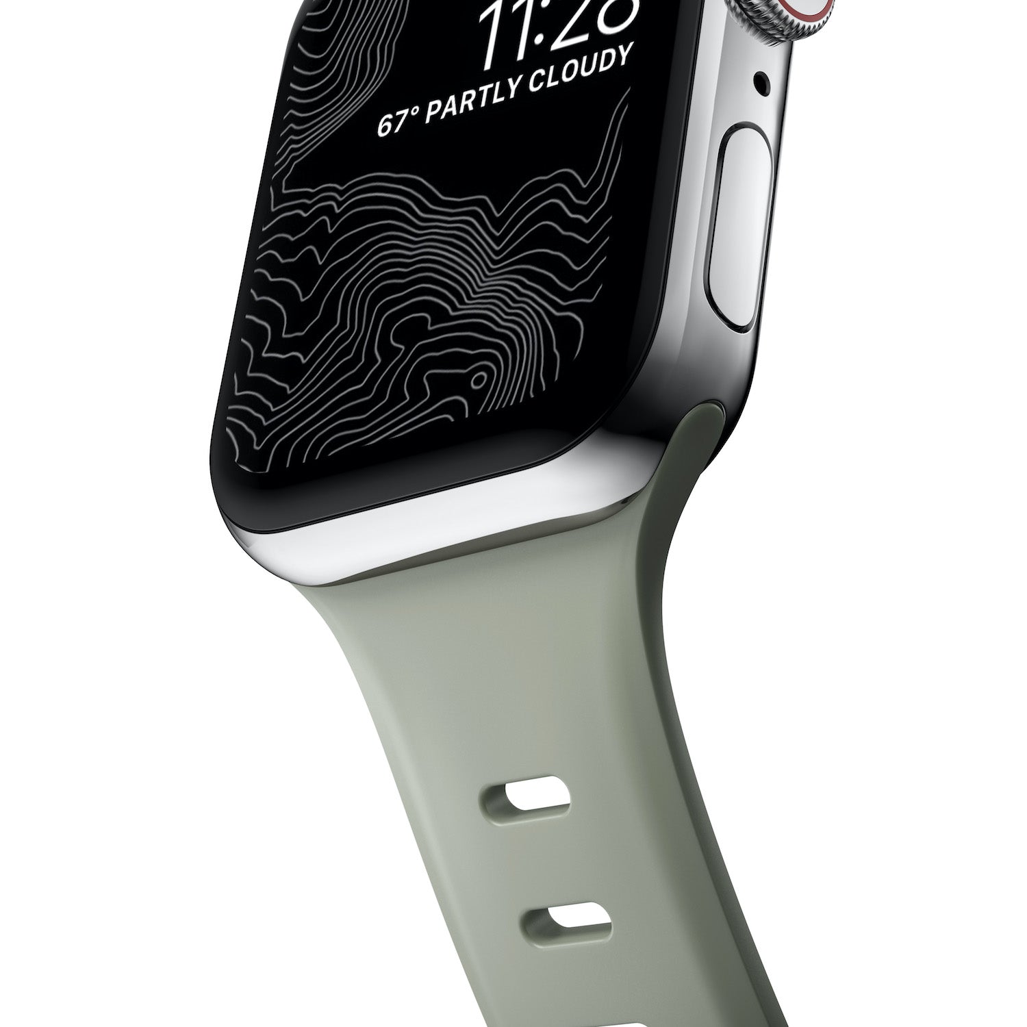Sport Slim Band for Apple Watch 44/45/46/49mm - Sage