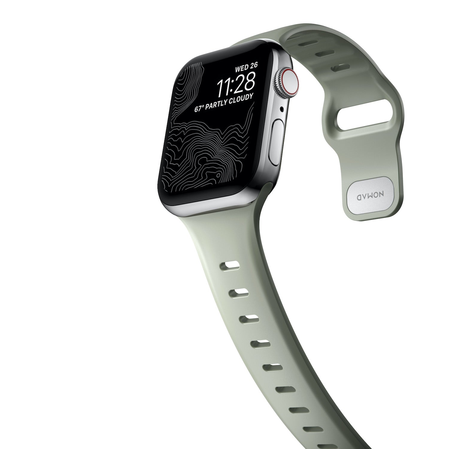Sport Slim Band for Apple Watch 44/45/46/49mm - Sage