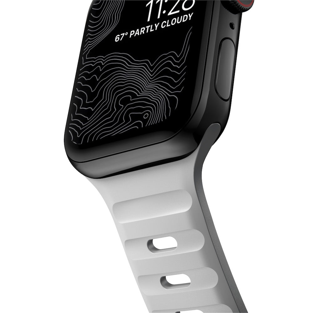 Sport Band for Apple Watch 45/46/49mm- Lunar Grey