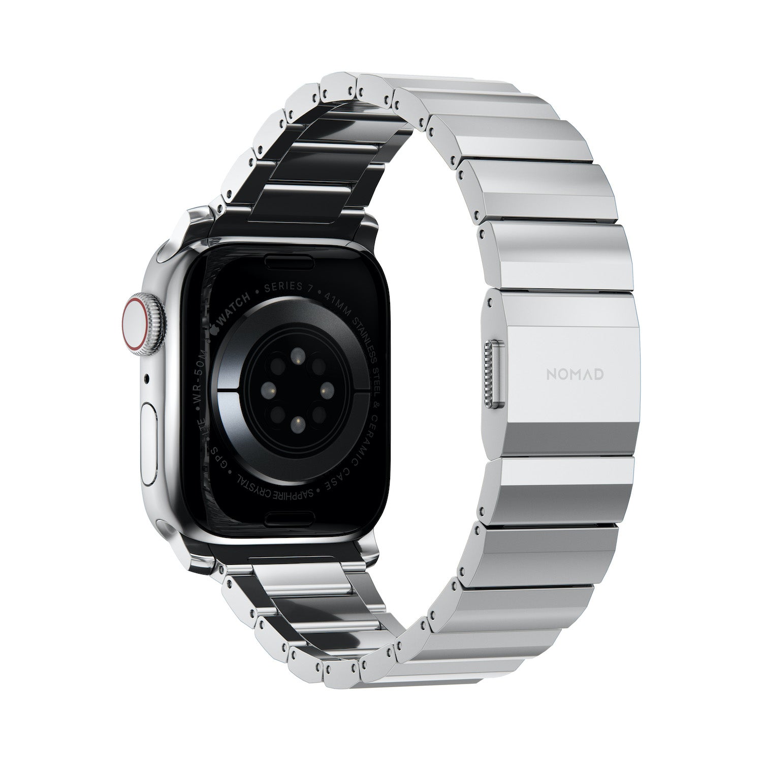 Stainless Steel Band for Apple Watch 38/40/41/42mm - Silver