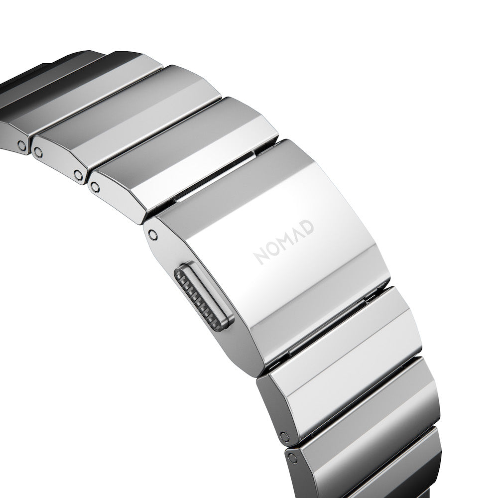 Stainless Steel Band for Apple Watch 44/45/49mm - Silver