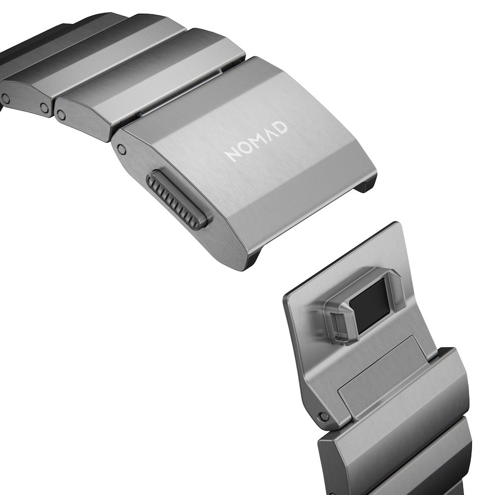 Titanium Band 44/45/49mm - Silver hardware