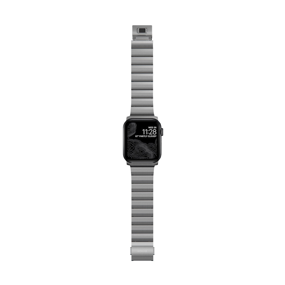 Titanium Band 44/45/49mm - Silver hardware