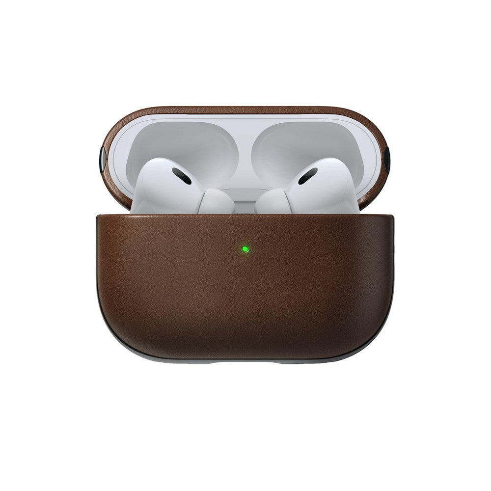 Modern Leather Case - AirPods Pro 2 - Brown