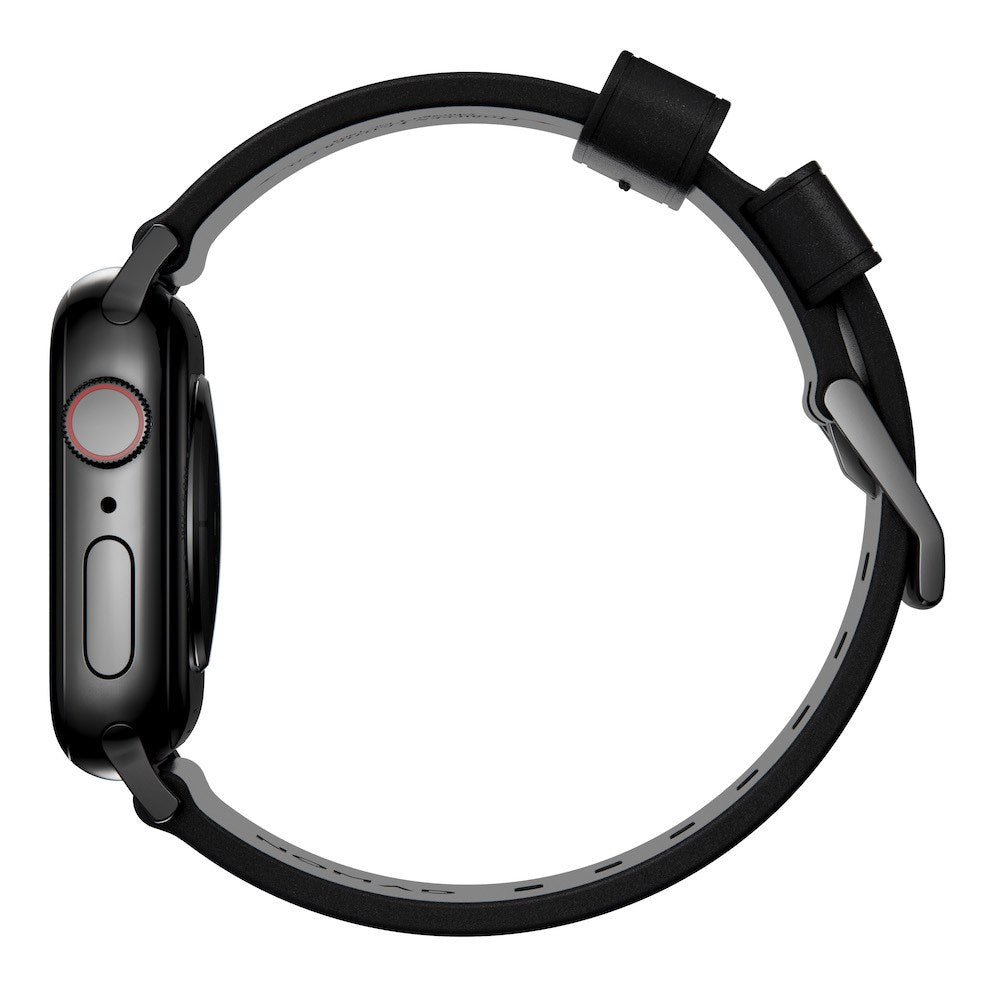Modern Band for Apple Watch 44/45/46/49mm - Black with Black Hardware