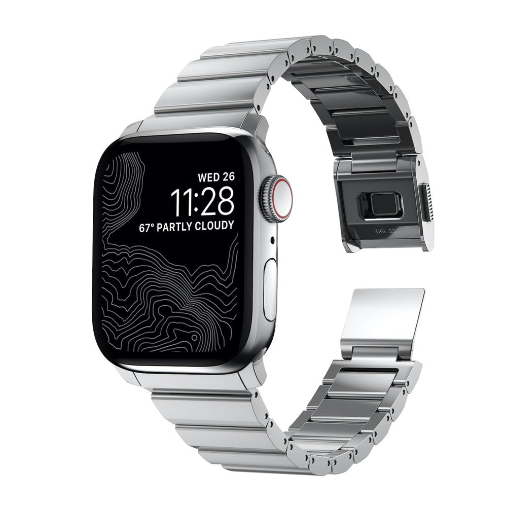 Stainless Steel Band for Apple Watch 38/40/41/42mm - Silver