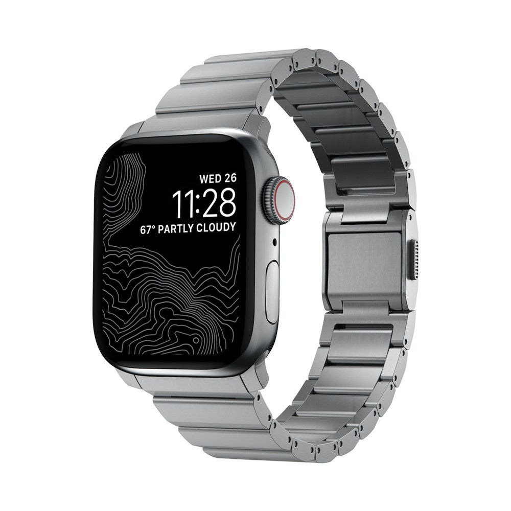 Nomad - Titanium Band 38/40/41mm - Silver hardware