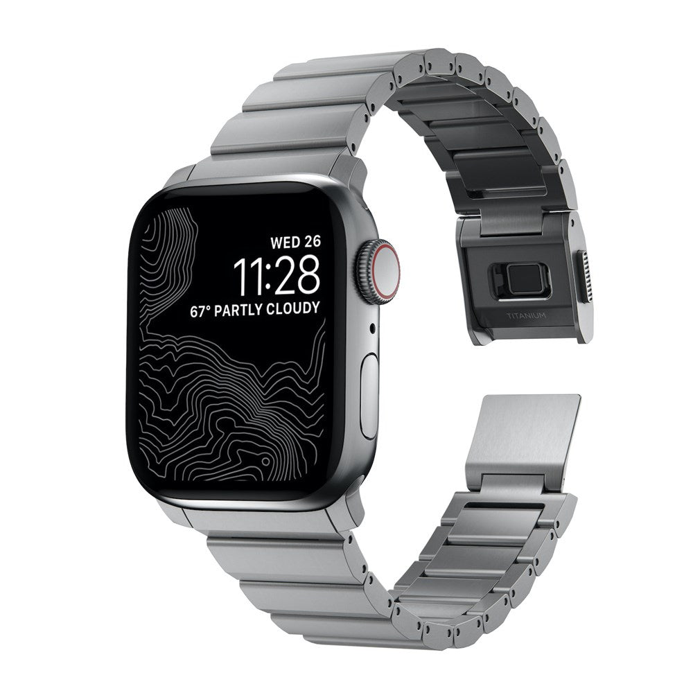 Titanium Band 38/40/41/42mm - Silver hardware