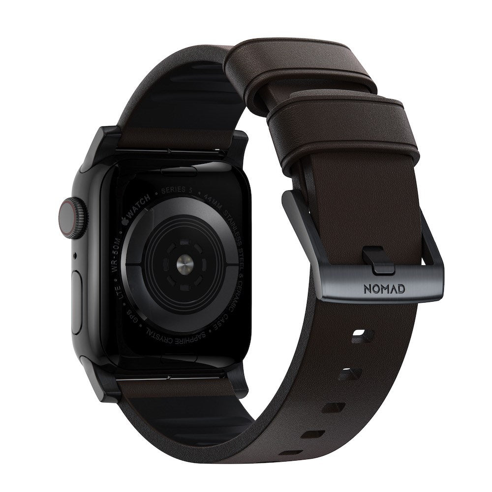 Active Strap Pro - Apple Watch 44/45/49mm - Brown - Black Hardware