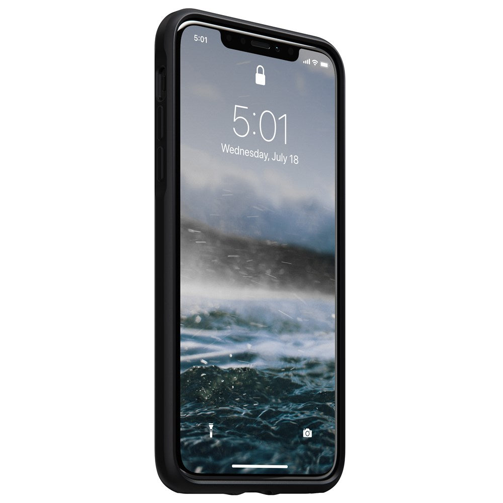 Leather Case - Rugged - iPhone 11 Pro Max - Black