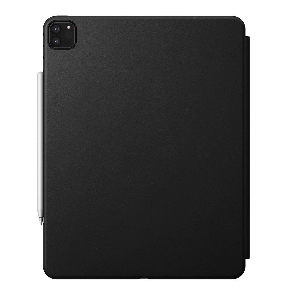 Rugged Folio iPad Pro (4th Gen) Leather Black