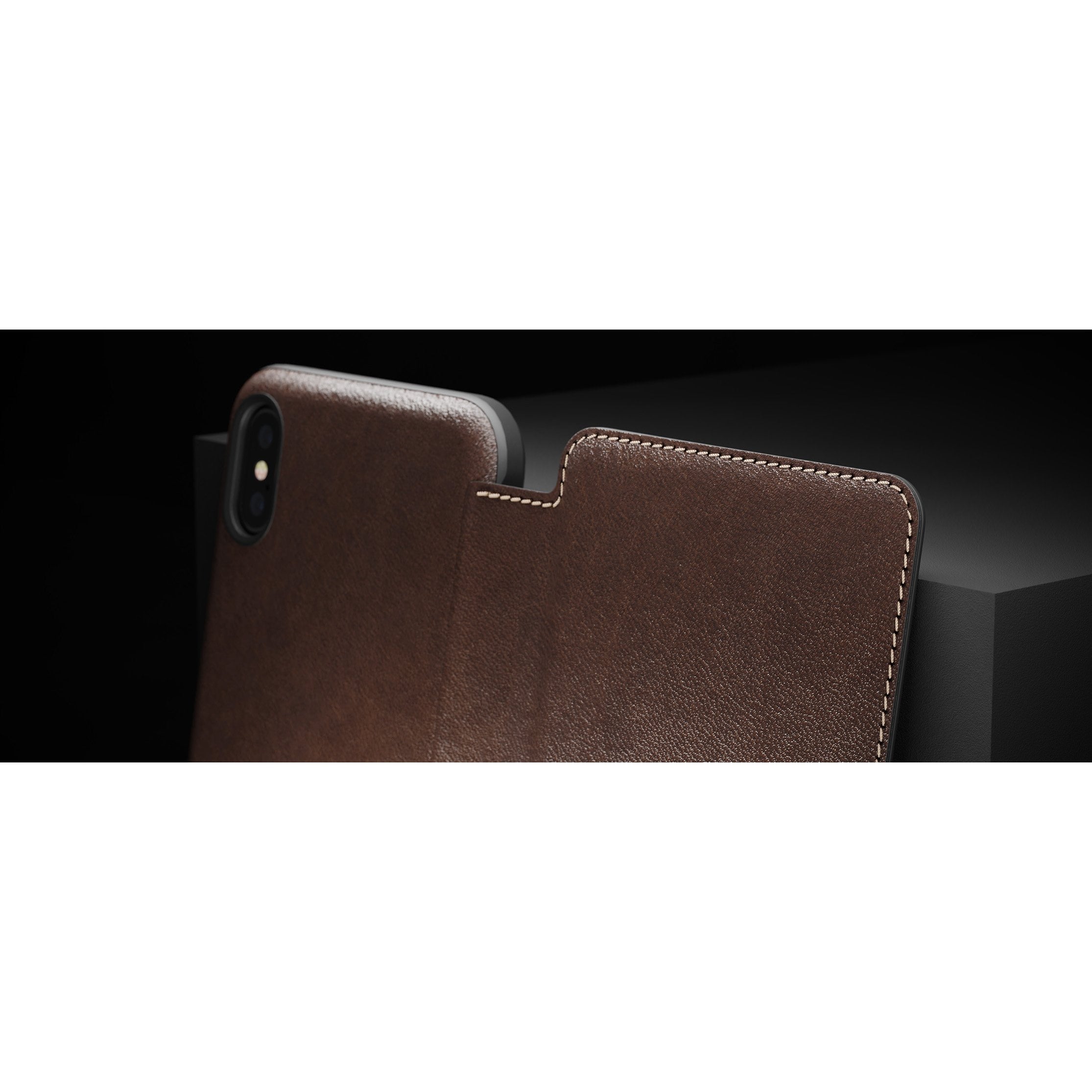 Folio - Rugged - iPhone XS Max - Rustic Brown