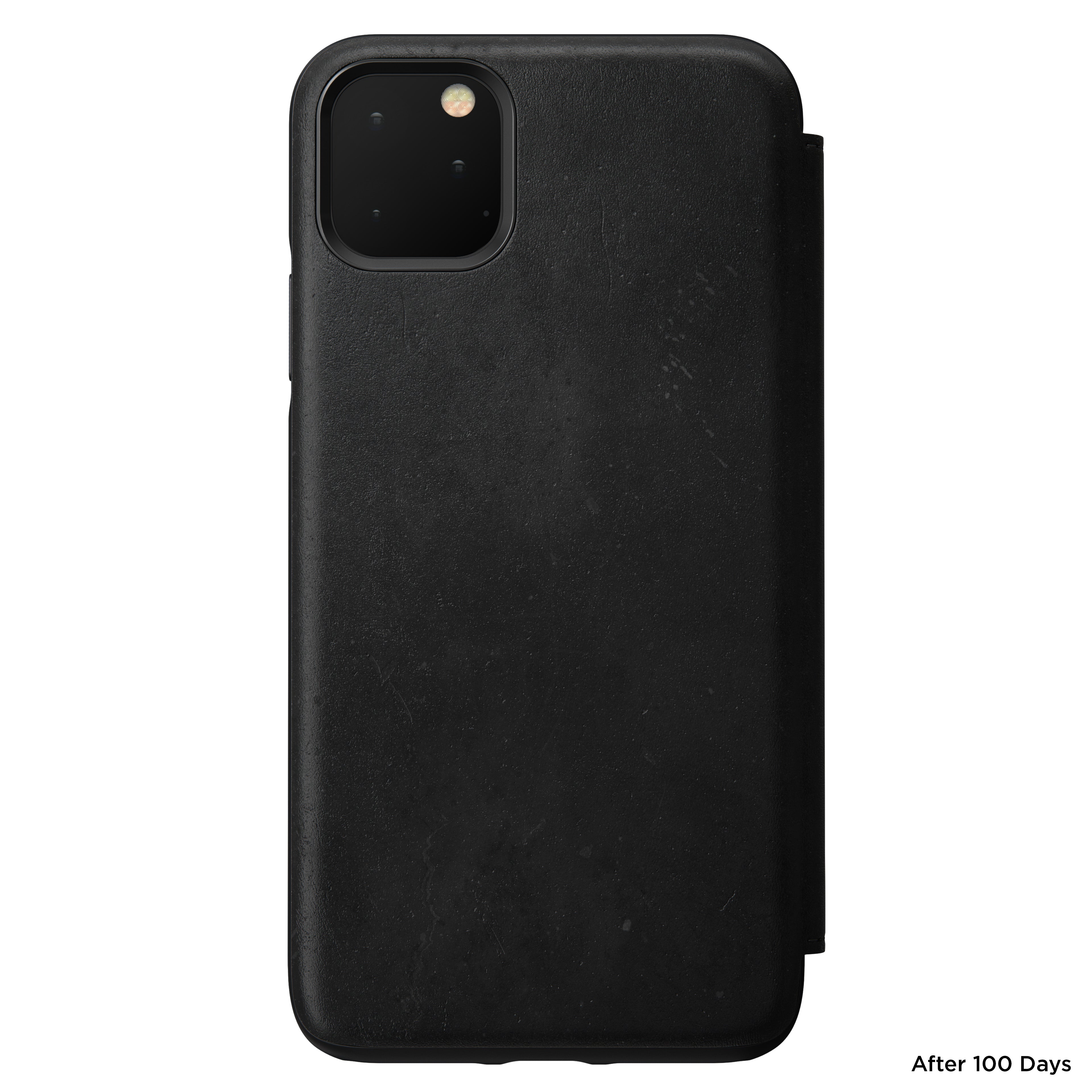 Leather Folio - Rugged - iPhone 11 Pro Max - Black