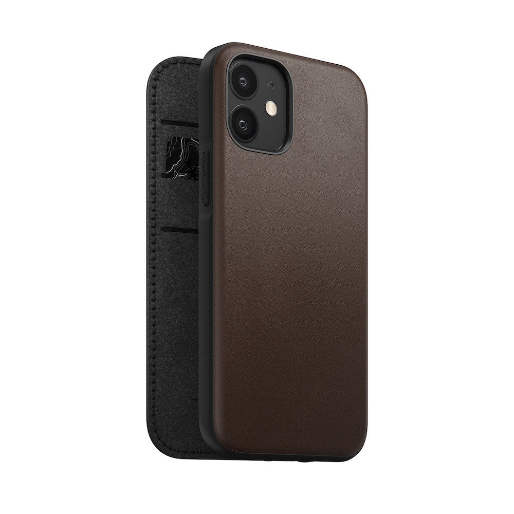 Folio - Rugged - iPhone 12 Mini - Brown