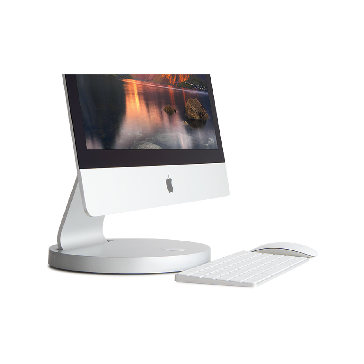 i360 24 - 27" iMac Turntable - Silver